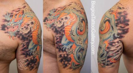 Tattoos - Dragon Protector tattoo by Talo - 79956